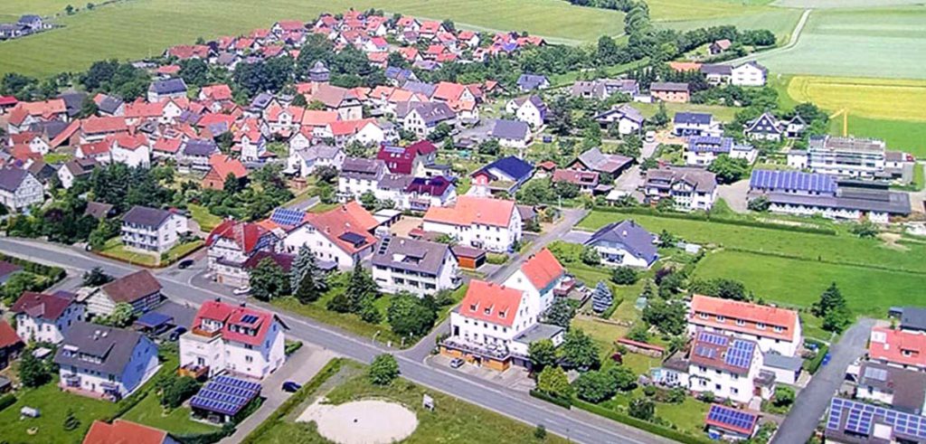 Kleinern Luftbild-Ferienwohnung Beate Engelhardt